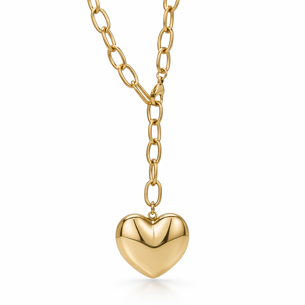 Bold Heart Necklace