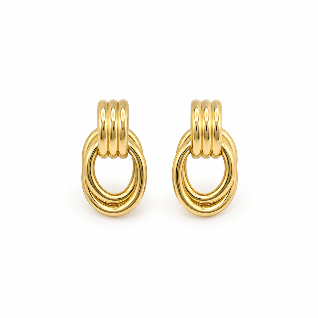 Linked Earrings