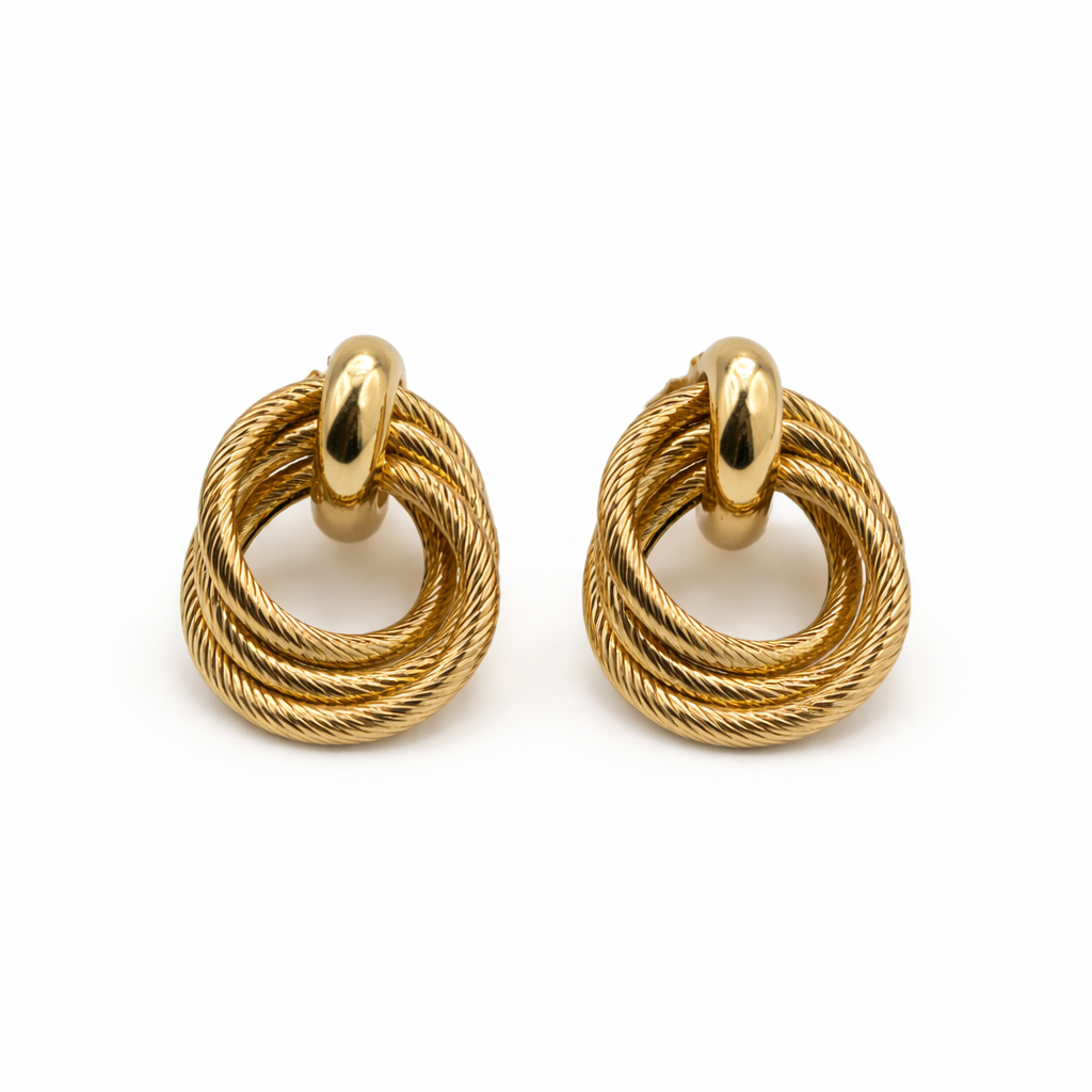 Linked Circles Earrings