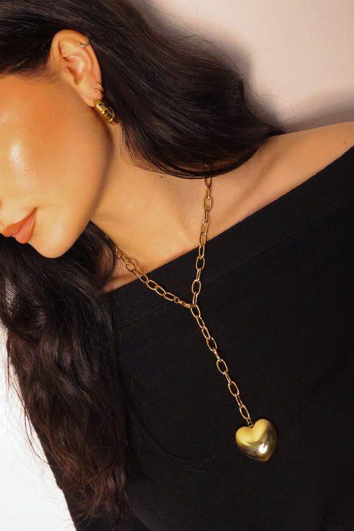 Bold Heart Necklace