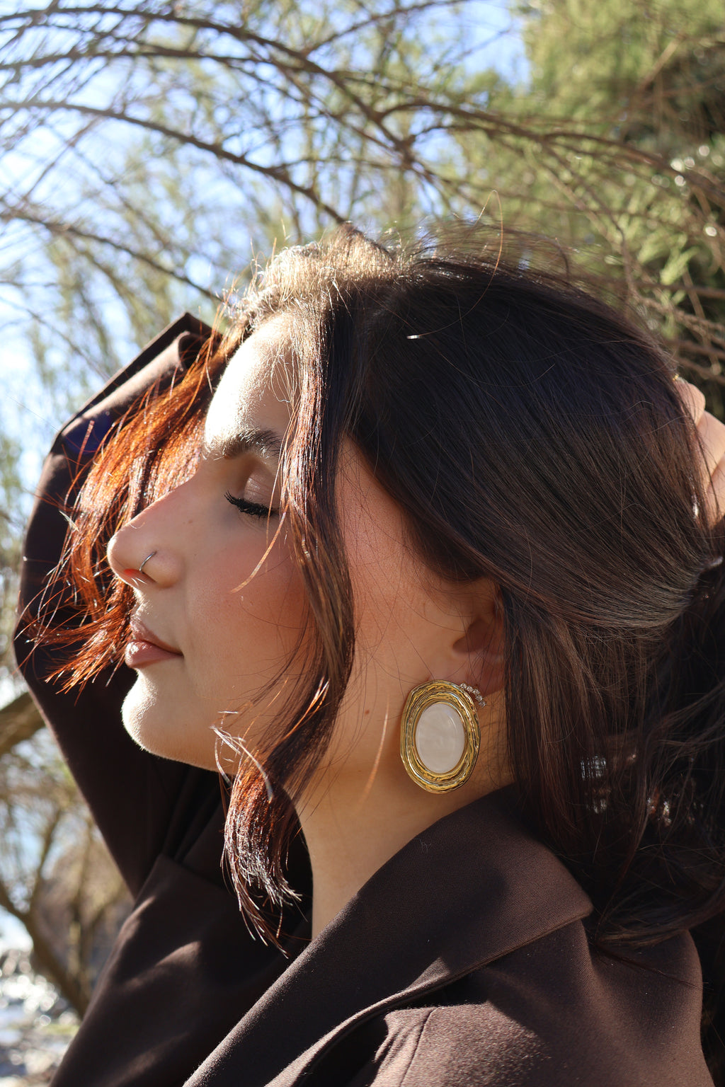 Statement Pearl Earrings