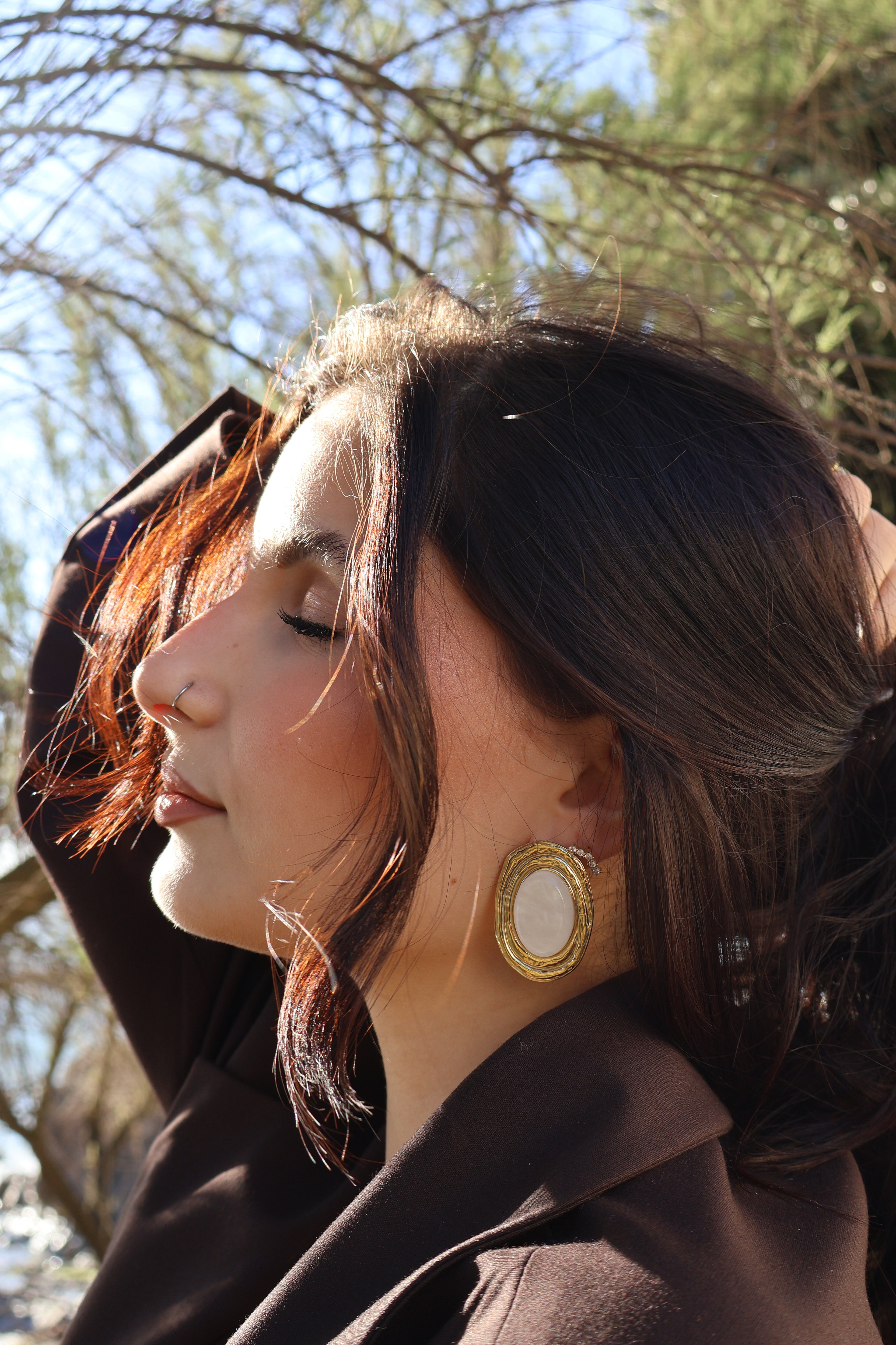 Statement Pearl Earrings
