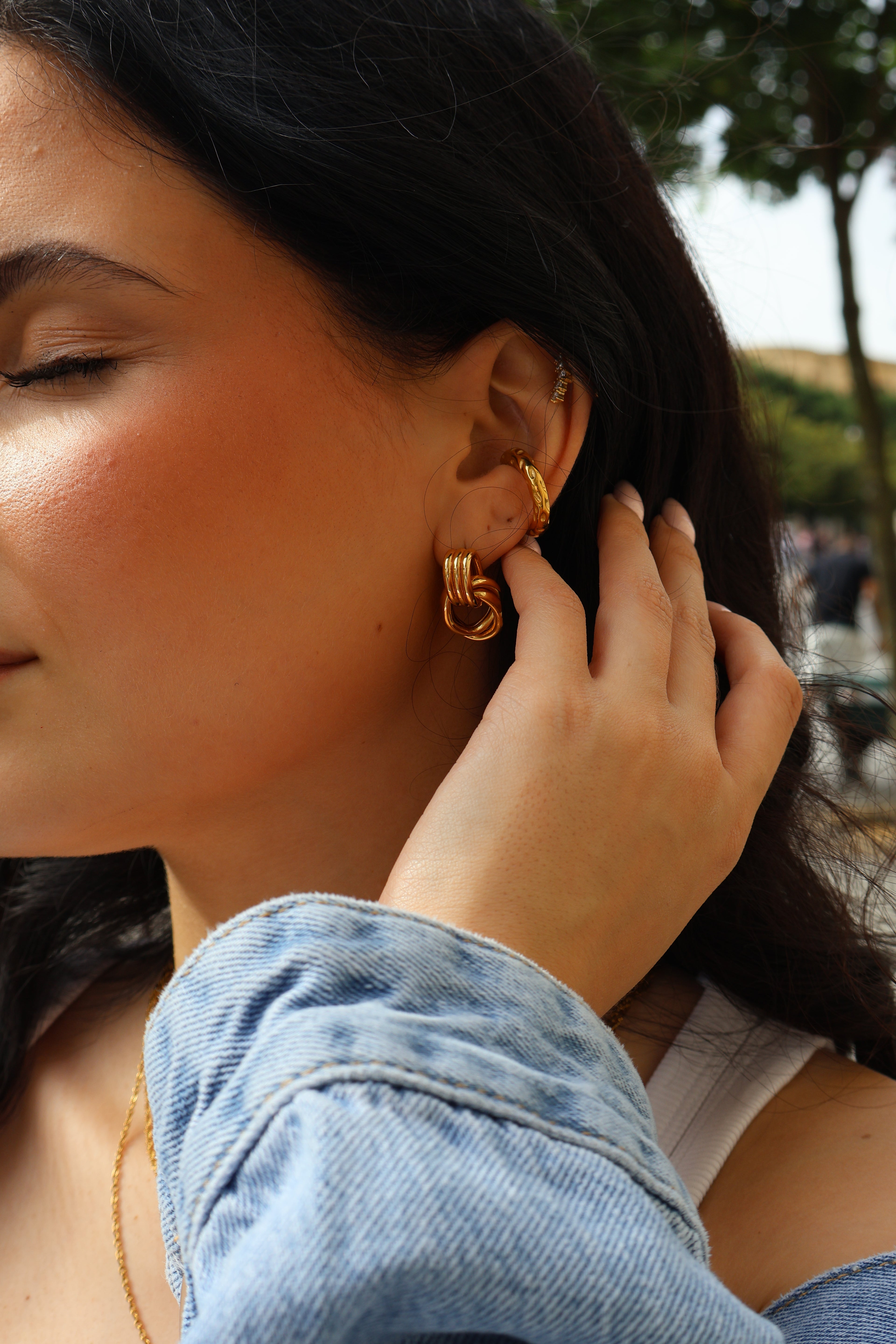 Linked Earrings