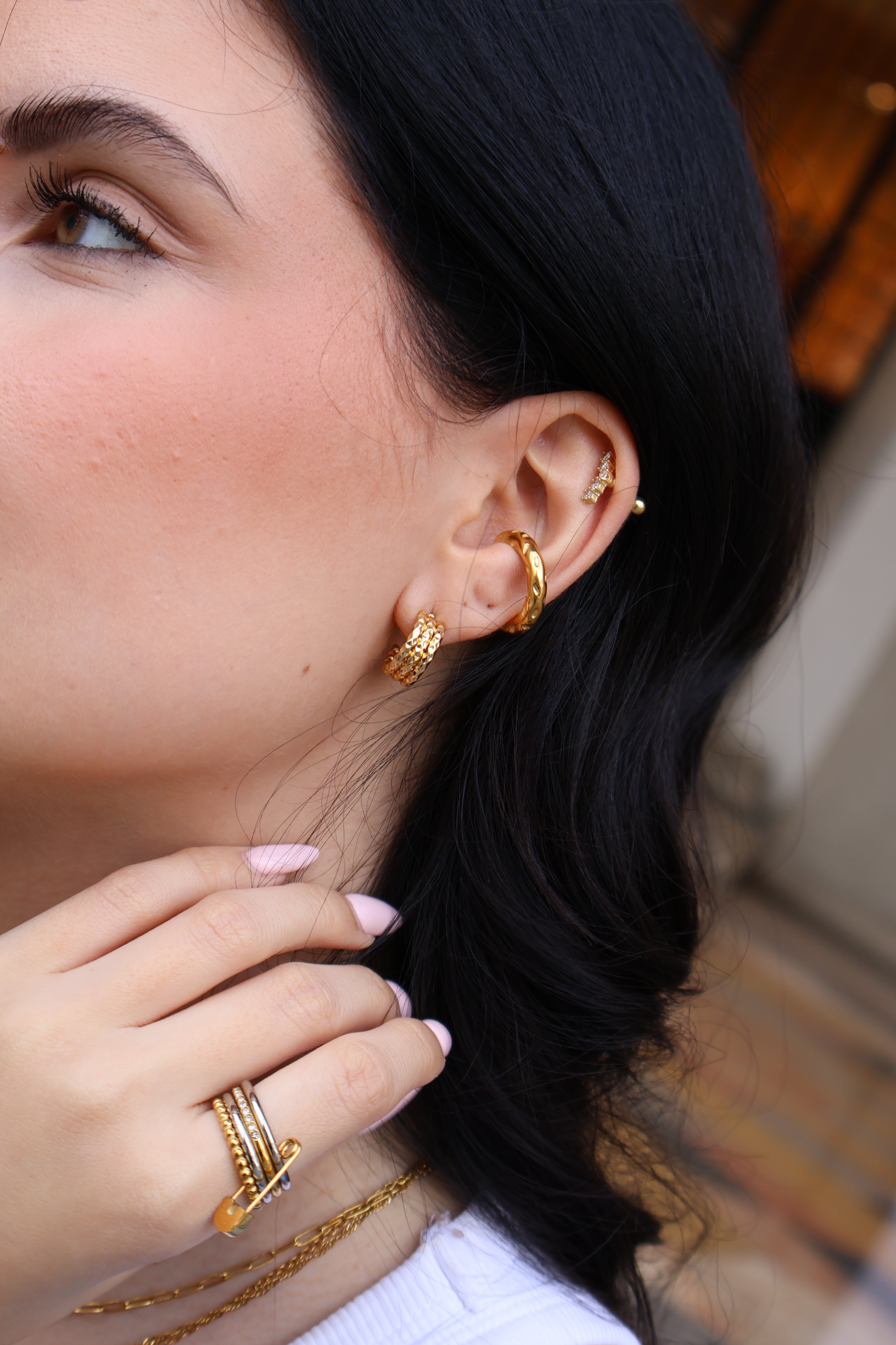 Mini Trio Earring