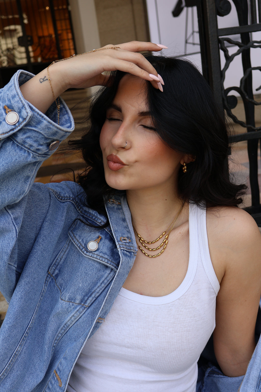 Dotline Necklace